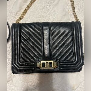 Rebecca Minkoff small love leather crossbody bag